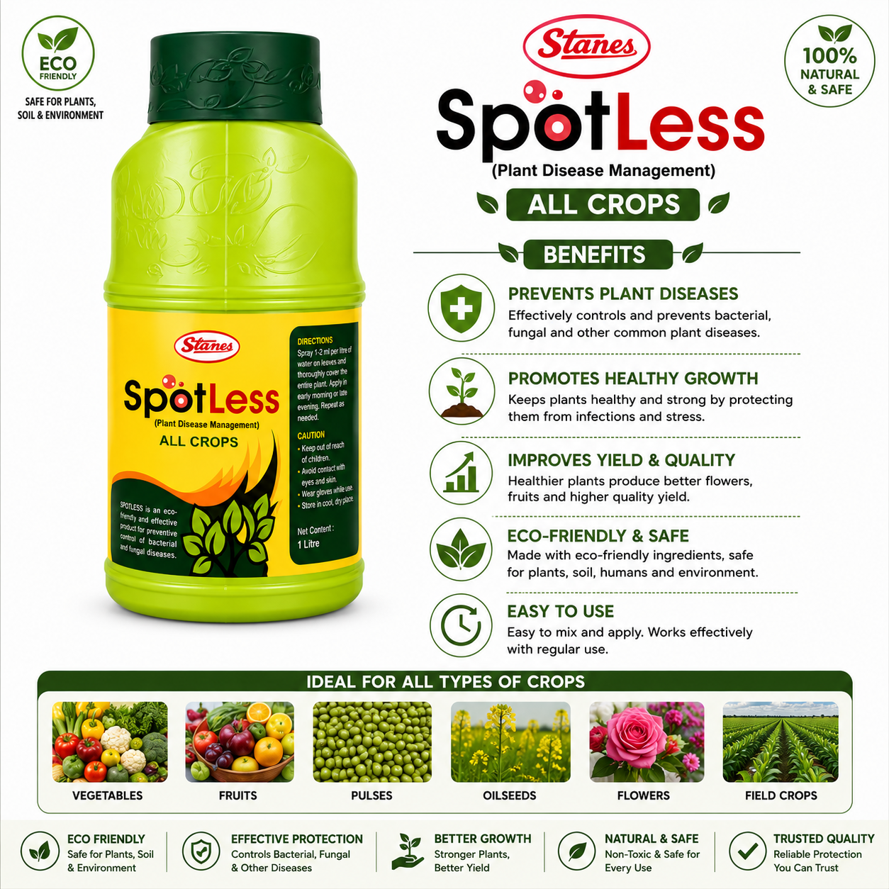 T. Stanes Spotless 250ml T. Stanes