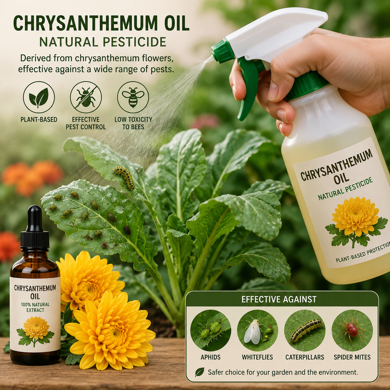 History and Evolution of Chrysanthemum Oil (Pyrethrum) as a Pesticide Matihaat - Organic Agriculture Inputs