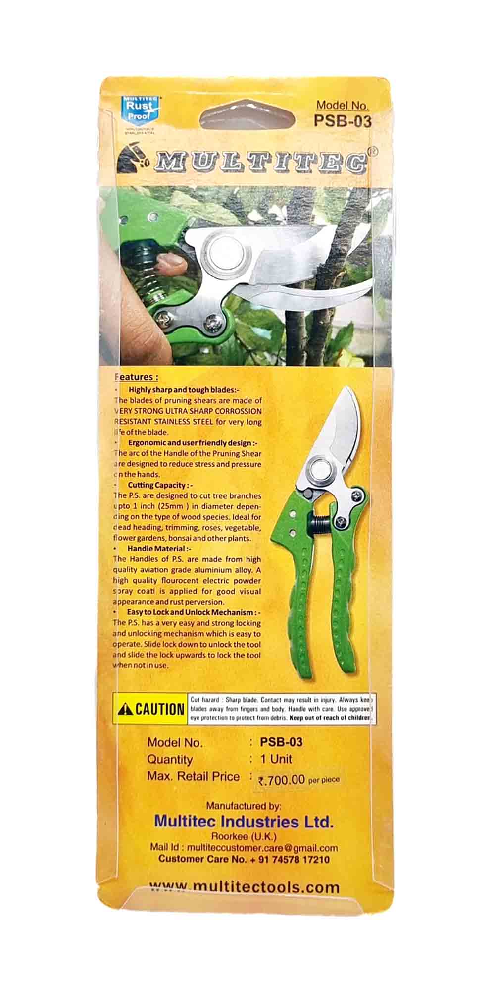 Heavy Duty Bypass Shears Matihaat
