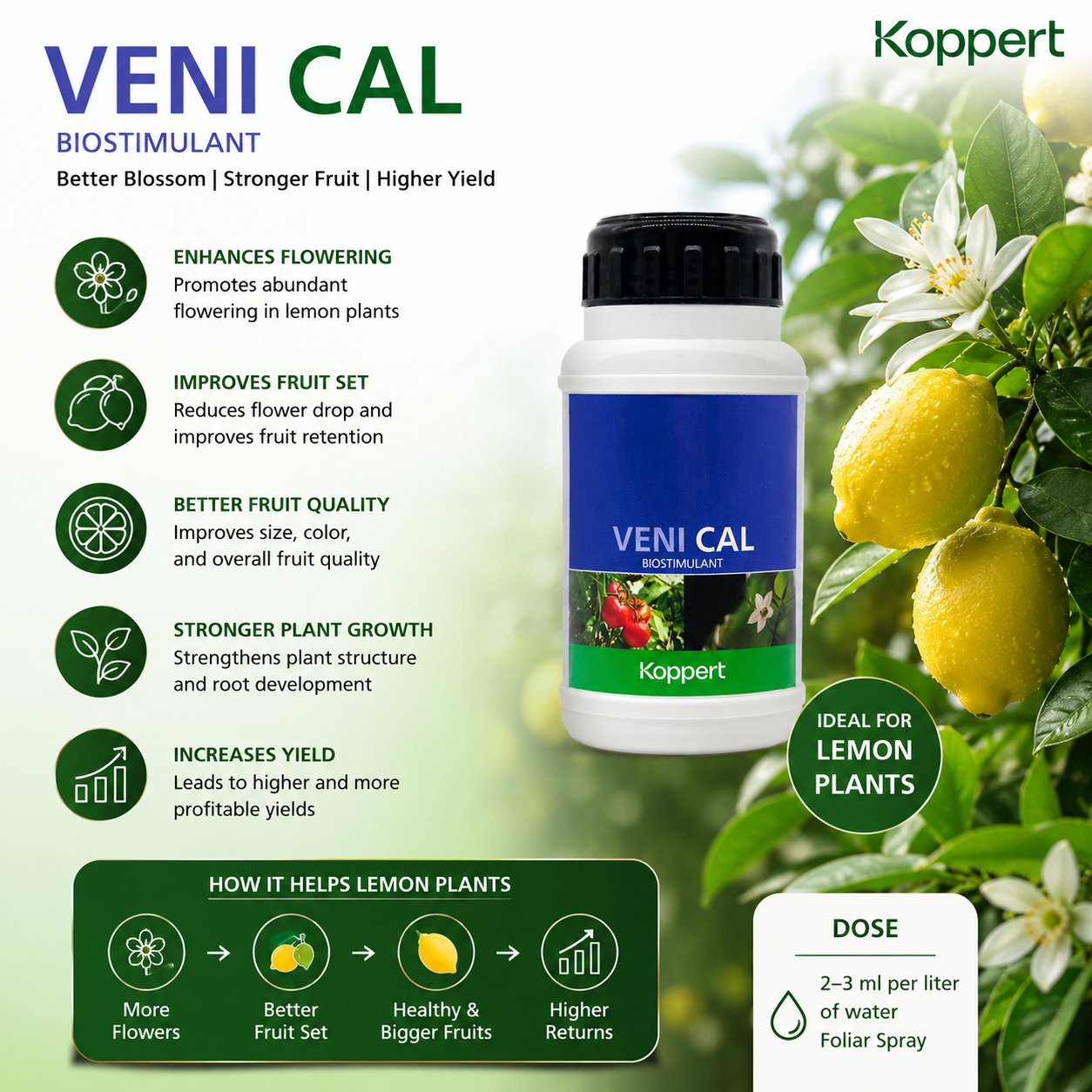 Koppert Veni Cal 250 ml Koppert