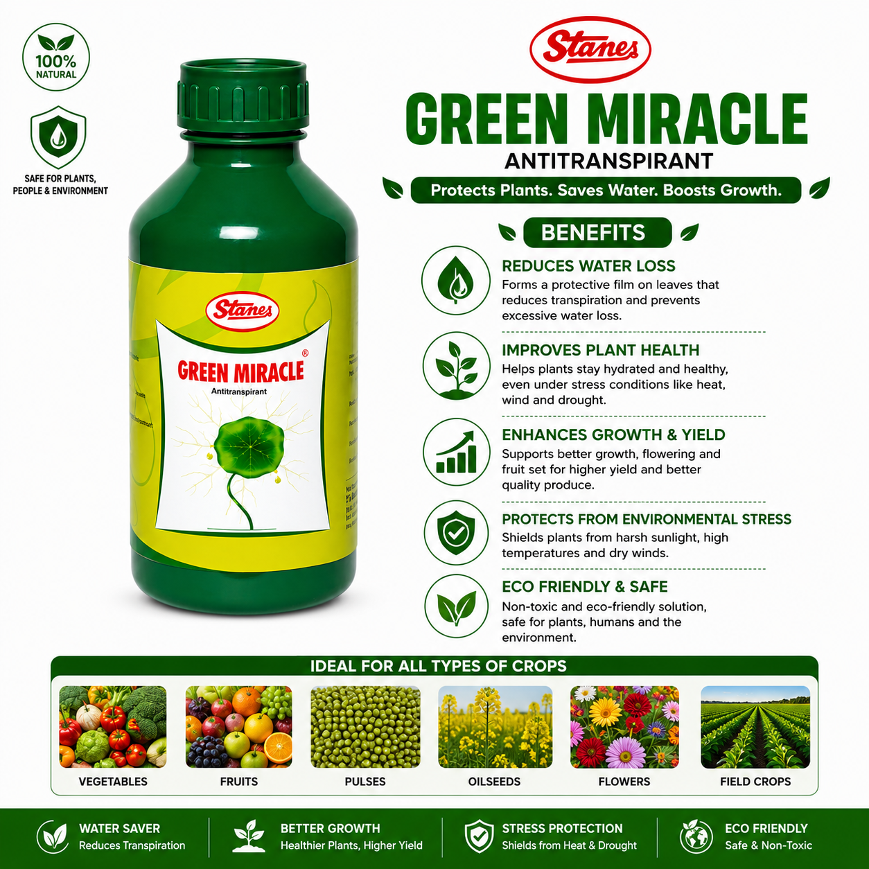 T.Stanes Green Miracle T. Stanes