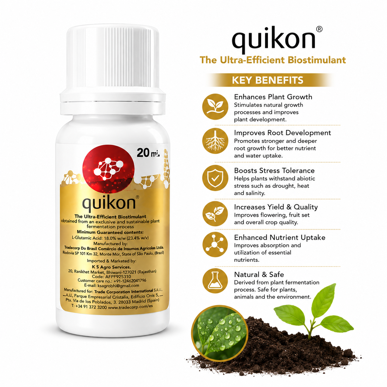 Tradecorp Quikon 20ml Tradecorp
