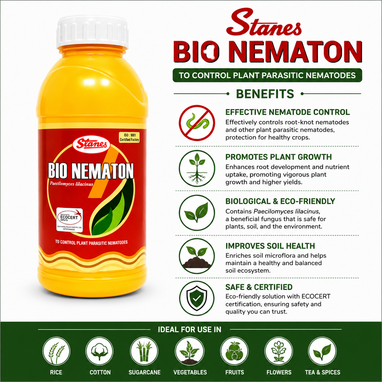 T. Stanes Bio Nematon 1ltr T. Stanes