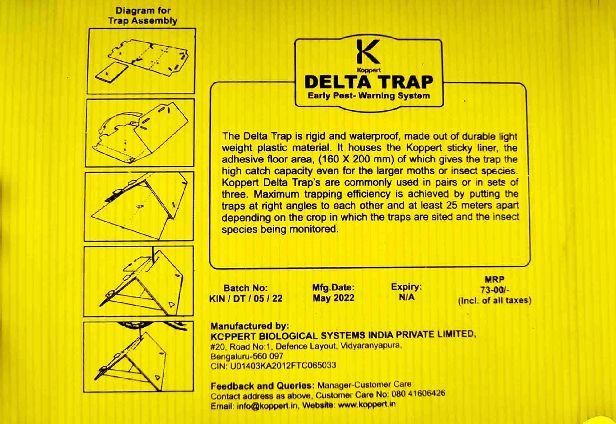 Koppert Delta Trap Matihaat