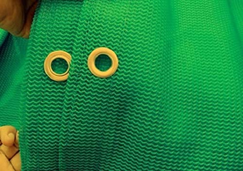 Green Shade Net 75%, 5m width with Eyelet Matihaat