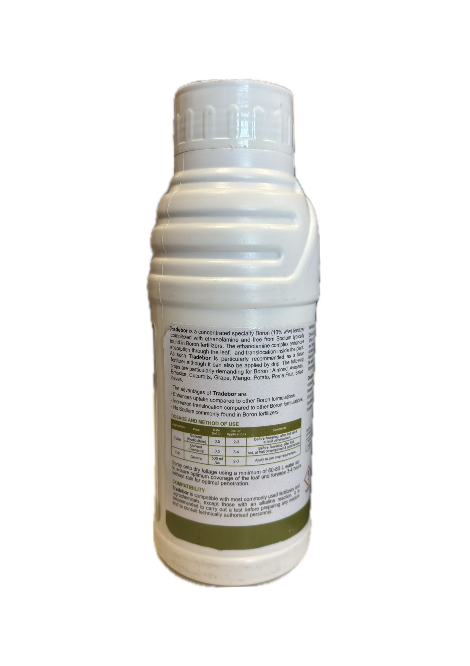 Tradecorp Tradebor (Foliar Fertilizers) 500ml Matihaat
