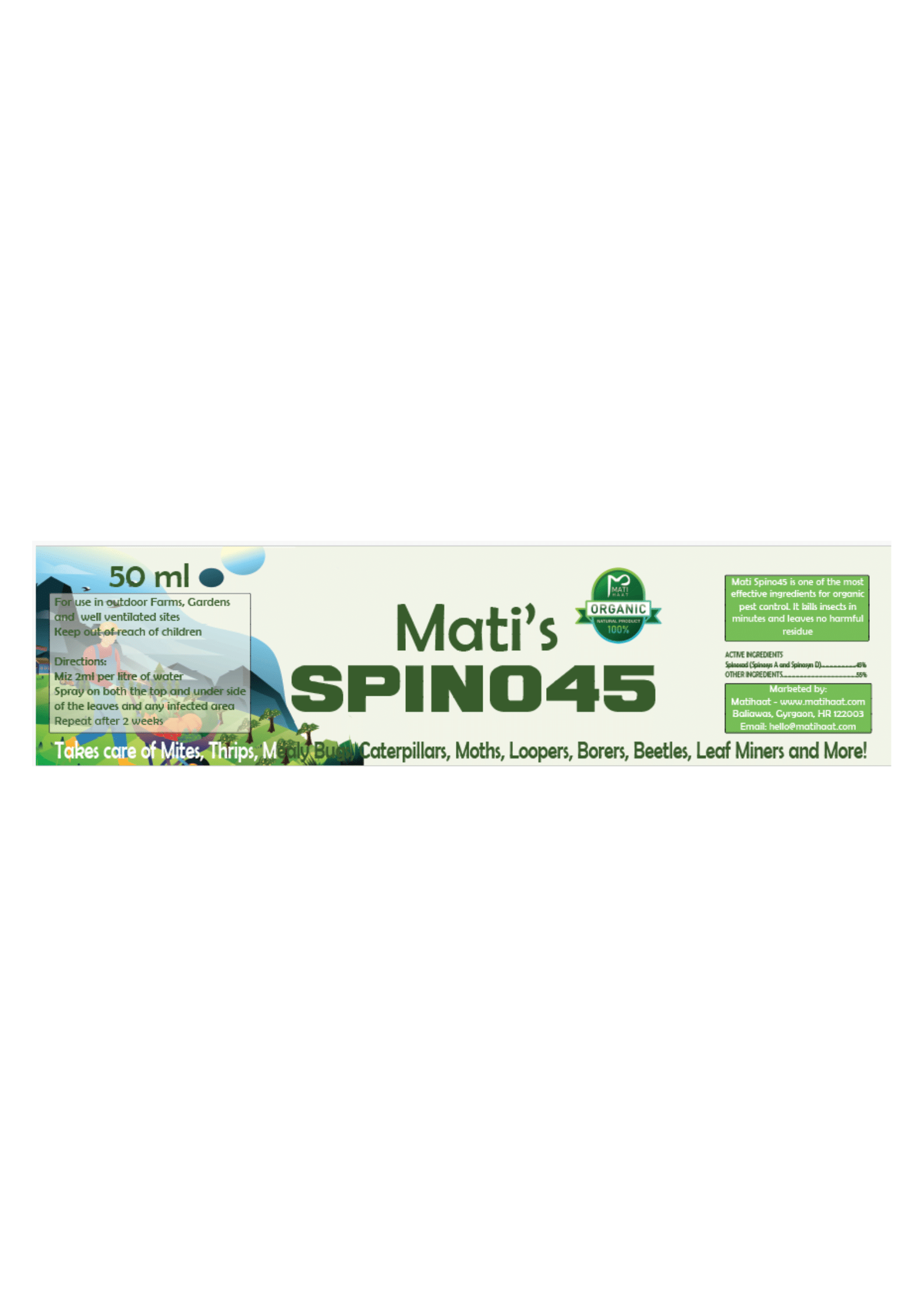 Mati's Spino45 - Spinosad. My Store