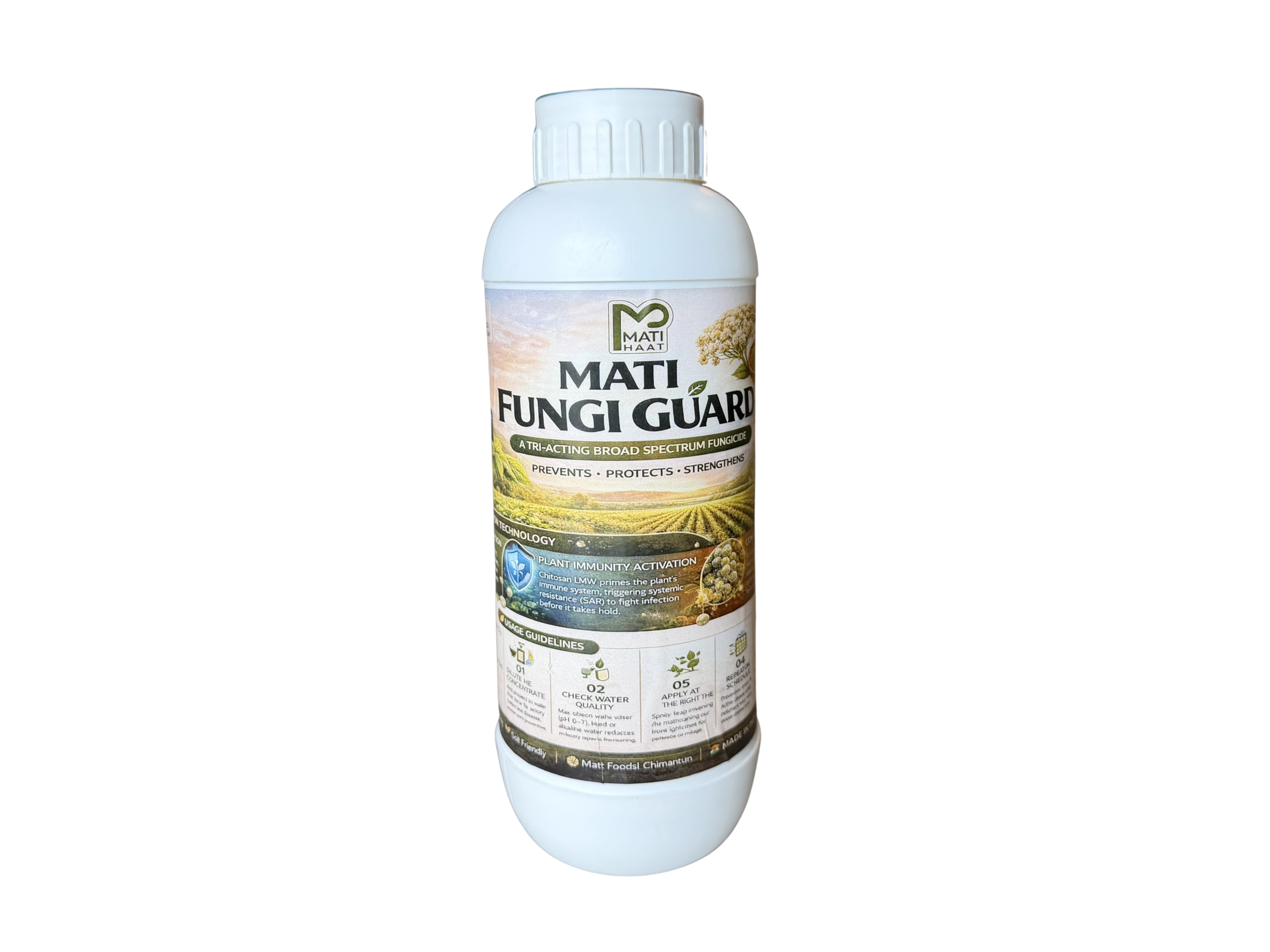 Mati Fungi Gaurd 1 ltr Matihaat - Organic Agriculture Inputs